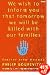 We Wish to Inform You That Tomorrow We Will Be Killed with Our Families