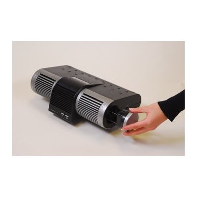 Surround Air XJ-2100 Ionic Air Purifier, Black