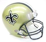 New Orleans Saints Pro Line Helmet Features Official Team Decals