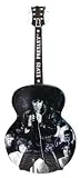 Elvis Don't Be Cruel Black Suit Musical Mini Guitar