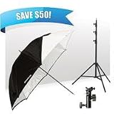 Westcott 2332 43-Inch Collapsible Umbrella Flash Kit