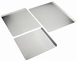 AirBake by WearEver Natural 3 piece baking sheet combo Medium, Large, Mega