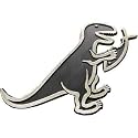 DARWIN FISH T-REX EVOLVE CAR TRUCK TYRANNOSAURUS EMBLEM DINOSAUR THEME EVOLVE NOW EVOLUTION HOME, OFFICE, CAR and TRUCK AUTOMOTIVE DECOR ACCENT BUMPER STICKER WALL DECAL EMBLEM