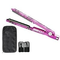 Babyliss Pro 1 1/4 Inch Straightener (Pink with Rose)