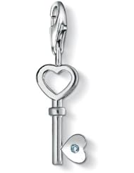 Thomas Sabo Heart Key Charm, Sterling Silver
