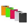 Transparent Plastic Clipboard, Flat Clip, 9"x12-1/2", Smoke (SPR01870)