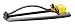 LR Nelson Turbo-Heart Oscillating Sprinkler with 3,500 Square-Foot Coverage, Yellow and Gray #1340