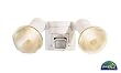 Steinel FL300W - 300 Watt Dual Flood Light Motion Sensor, White