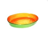 Piral Oval 12 Inch x 7   Inch Baker, Hunter Green