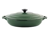 Review Dexam 11872306 / Chasseur Cast Iron 30cm, 3.0ltr Racing Green Serving Casserole