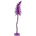 6' Pre-Lit Purple Sparkling Fantasy Artificial Christmas Tree - Purple Lights