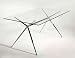 Kitchen & Housewares : Atos Dining Table Clear Glass Top With Chrome Base