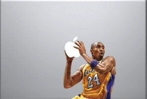 Kobe Bryant Color Vinyl Decal for Apple Macbook Pro 13" Air Laptop Computer