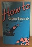 How to give a speech