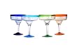 Amici Swirl Set of 4 Margarita Glasses, 13-Ounce