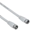 Hama SAT-Anschlusskabel F-Stecker - F-Stecker, 5 m
