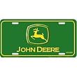 John Deere Auto Tag - Stamped Metal