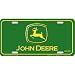 John Deere Auto Tag - Stamped Metal