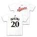 (マジェスティック)Majestic WBC 2009 #20 岩隈久志 プレイヤーTシャツ(ホワイト)