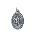 Guardian Angel - Saint Pellegrino Two-sided Oxidized Medal - MADE IN ITALY