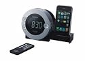 Sony ICF-C7IP Clock Radio for iPod and iPhone with Hidden Sliding Dock Tray