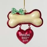 Kurt Adler Noble Gems Best Dog, Christmas Ornament
