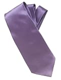 Joseph & Feiss Extra-Long Lavender Satin Tie