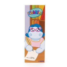 Webkinz - Magnetic Bookmark - Plumpy Hippo