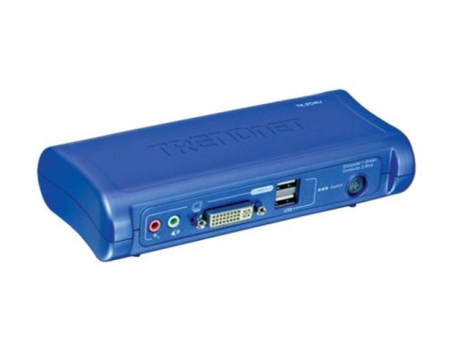 TRENDnet TK-204UK 2-Port DVI USB KVM Switch with Audio Kit
