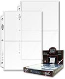 20 (Twenty Pages) - BCW Pro 2-Pocket Page (5 X 7 Cards, Postcards or Photos)