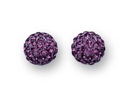 Damen-Ohrstecker Sterling-Silber 925 SE5311/Amethyst Preisvergleich