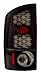 Anzo USA 311018 Dodge Ram Black LED Tail Light Assembly - (Sold in Pairs)