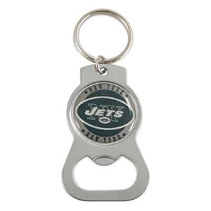 York Jets Bottle Opener Keychain