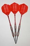 EVO 23 grams Scalloped Grip, 80% Tungsten, Fixed Point Darts