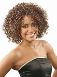 Synthetic hair Sassy wig color 1b