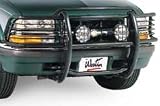 Westin 40-0365 Sportsman 1-Piece Grille Guard - Black, for the 2003 Chevrolet Blazer