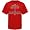 Majestic Los Angeles Angels of Anaheim Red Property Of Heavyweight T-shirt (Large)