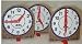JUDY PRIMARY MINI-CLOCKS 12-PK WOOD