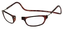 CliC Adjustable Front Connect Reader, 1.75 Strength, Tortoise Frame