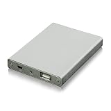 LEICKE Carica batteria portatile Power Station 6.000 mAh, caricabatteria portatile compatta per Cellulari, Smatphone, Tablet - Capacit�: 6.000 mAh - Con custodia e kit di adattatoridi Leicke