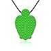 Siliconies Turtle Pendant - Silicone Necklace (Teething/Nursing/Sensory)(Green)