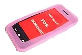 Premium Pink Silicone Case Soft Rubber Cover for Sprint Samsung Instinct M800