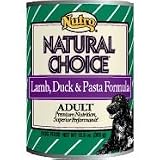 Nutro Natural Choice Adult Lamb, Duck and Pasta Formula Canned Dog Food