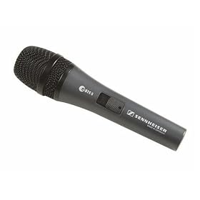Sennheiser Three Each 815-S Microphones, Clips and Carrying Pouches
