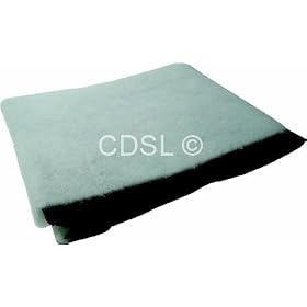 Electruepart Cooker Hood Filter Kit 1 Grease Foam Filter And 1 Charcoal Fibre Filter, Universal