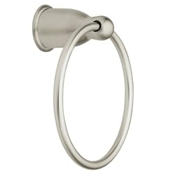Moen YB8086SN Mason Towel Ring, Satin Nickel