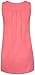 PurpleHanger Women's Sleeveless Stud Long Vest Top Plus Size