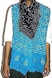 Designer Scarf Summer Accessories Cotton Tie and Dye Size 88 x 40 inches (dup270)