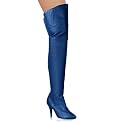 Sexy Boots Leather Thigh High Boots 8868