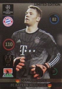 Champions League Adrenalyn XL 2014/2015 Manuel Neuer 14/15 Limited Edition